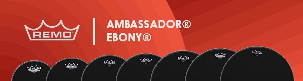 REMO AMBASSADOR® EBONY®