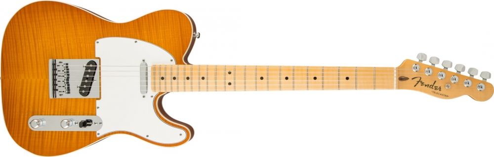 Telecaster flame online maple top