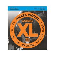 DADDARIO EXL160SL BAS GİTAR TEL SETİ, XL SERİSİ, 0.50-105, SUPER LON