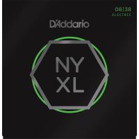 DADDARIO NYXL0838 ELEKTRO GİTAR TEL SETİ, EXTRA SUPER LIGHT, NICKEL-