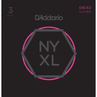 DADDARIO NYXL0942-3P ELEKTRO GİTAR TEL SETİ, 3 LÜ SUPER LIGHT