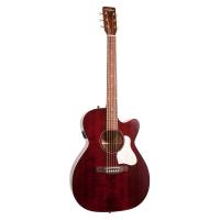 Art & Lutherie Legacy CW Presys II Elektro Akustik Gitar (Tennesse Red)