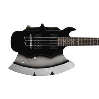 CORT GS GUITAR AXE2BK ELEKTRO GİTAR, GIGBAG, SİYAH, 2 X Mighty Mite Humb