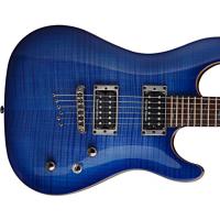 CORT KXCUSTOMBB ELEKTRO GİTAR CUSTOM, MAVİ BURST, Seymour Duncan S