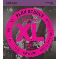 DADDARIO EFX170 BAS GİTAR TEL SETİ, FLEXSTEELS, REGULAR LIGHT GAUG