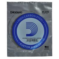 DADDARIO PL011 ELEKTRO VE AKUSTİK TEK TEL, E-(Mİ), HIGH CARBON ST