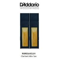 Daddario Woodwinds RGRD2ASCL01 Alto Saksafon Klarnet Kamış Kutusu (Tekli)