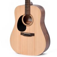 Ditson D-10L Dreadnought Solak Akustik Gitar (Natural)