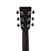 Ditson GC-10E-TBK Elektro Akustik Gitar (Tranclucent Black Satin)