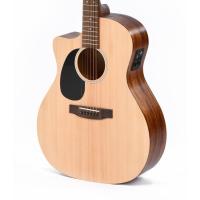 Ditson GC-10EL Grand Om Solak Elektro Akustik Gitar (Natural)