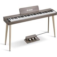 Donner DDP-60  Dijital Piyano (Gray Wood Grain)