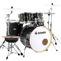 Donner DDS-520 22" 5-Parça Silent Set Akustik Davul