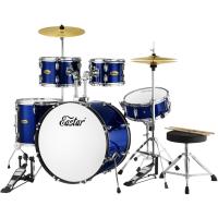 Eastar EDS-480MBE 22" 5-Parça Akustik Davul (Metallic Blue)