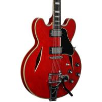 Epiphone Exclusive Shinichi Ubukata ES-355 Custom Elektro Gitar (Satin Cherry)