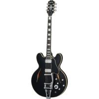 Epiphone Shinichi Ubukata ES-355 Custom Bigsby Semi-hollowbody Elektro Gitar (Ebony)