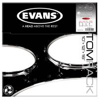 EVANS ETP-EC2SCLR-R DERİ SETİ 10+12+16 EC2S TOM CLEAR ROCK KİT RİNGLİ