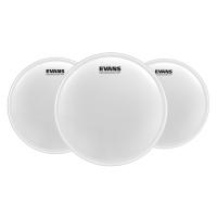 EVANS ETP-UV1-F DERİ SETİ 10+12+14 UV1 TOM KUMLU BEYAZ FUSION KİT