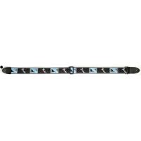 Fender 2" Monogrammed Strap BLK/LGR/BLU