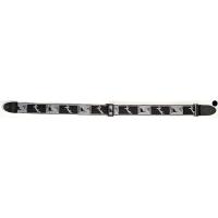 Fender 2" Monogrammed Strap BLK/LGR/DGR