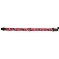 Fender 2" Monogrammed Strap RED/WHT/BLU