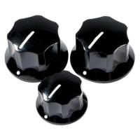 Fender Pure Vint. '60s Jazz Bass Knobs BLK