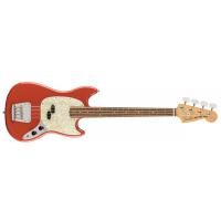 Fender Vintera '60s Mustang Bass Pau Ferro Klavye Fiesta Red