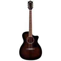 Guild OM-260CE Deluxe Limited Elektro Akustik Gitar (Trans Black Burst)