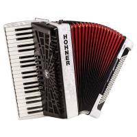 Hohner A16812 Bravo III 120 Akordiyon (White Pearl)