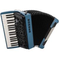 Hohner A166143 MyColor III 72 Akordiyon (Water Dark Blue)