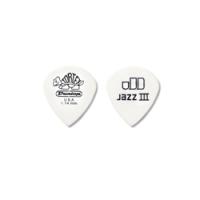 Jim Dunlop Tortex White Jazz III 12li Pena Seti (1.14mm)