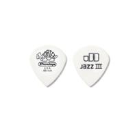 Jim Dunlop Tortex White Jazz III 12li Pena Seti (0.88mm)