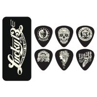 Jim Dunlop Lucky 13 Collectable 6lı Pena Seti (0.73mm)