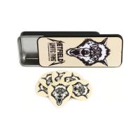 Jim Dunlop PH122T.73 James Hetfield White Fang Pick Tin 6lı Paket Pena (Thin)