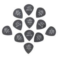 Jim Dunlop 482P1.5 Black Jazz III12'li Paket Pena (1.5 mm)