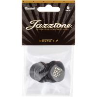 Jim Dunlop 477P204 JD Jazztones Round Tip 6'lı Paket Pena (Siyah)