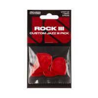 Jim Dunlop 570P138 Rock III Nylon Custom Jazz III Pena (6'lı Paket)