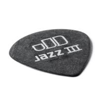 Jim Dunlop Tortex Pitch Black Jazz III 12li Pena Seti (0.88mm)