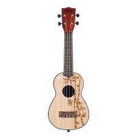 Kala Bamboo Top Ukadelic Soprano Ukulele (Bamboo)