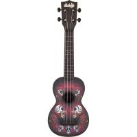 Kala KA-SU-SKULLS Skulls Soprano Ukulele