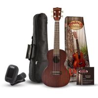 Kala MK-C/PACK Makala Concert Ukulele Seti (Natural)