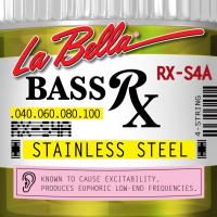 La Bella RX-S4A - 4 Telli Bas Gitar Teli (Paslanmaz Çelik Tel 0.4)