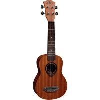 LAG GLU TKU8S Tiki Soprano Natural Ukulele