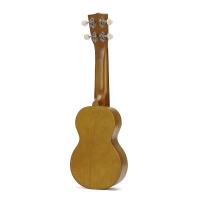 Mahalo Kahiko PLUS Series Soprano Ukulele (Transparent Brown)