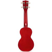 Mahalo Kahiko Serisi MK1TRD Soprano Ukulele (Transparent Red)