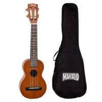 Mahalo MJ1CSVNA Concert Neck Soprano Ukulele (Vintage Natural)