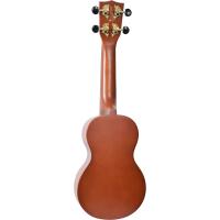 Mahalo MR1TBR Soprano Ukulele (Transparent Brown)