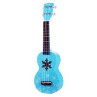 Mahalo Snow  Soprano Ukulele (Glacier Blue)