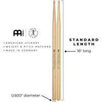 Meinl SB112 Hickory Small Acorn Wood Tip 5B Baget