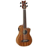 Ortega CAIMAN-FL-GB Perdesiz Elektro Bariton Ukulele (ACACIA)