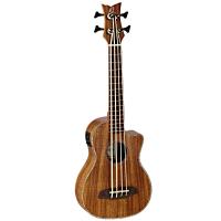 Ortega CAIMAN-BS-GB Elektro Bariton Ukulele (ACACIA)